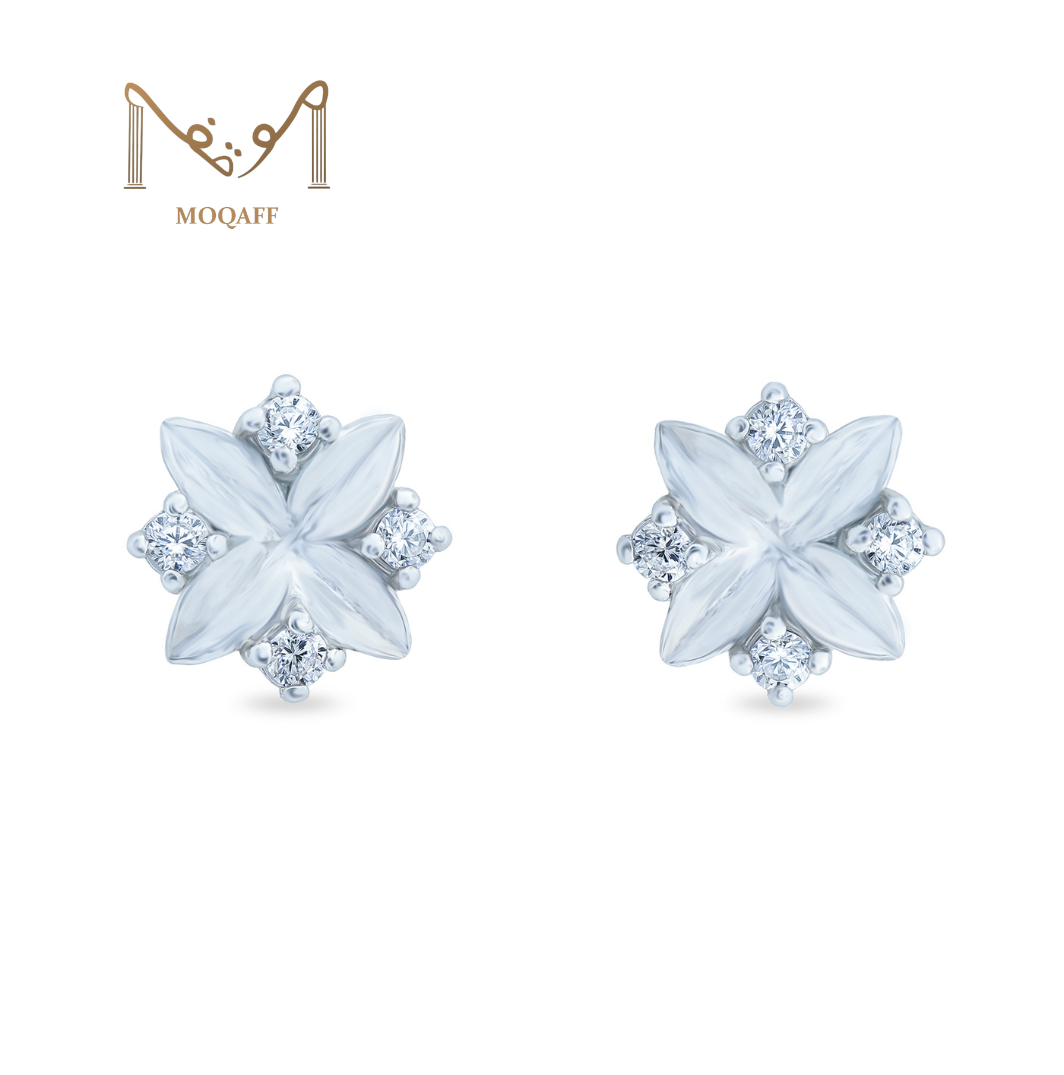 Humnava Studs (white)